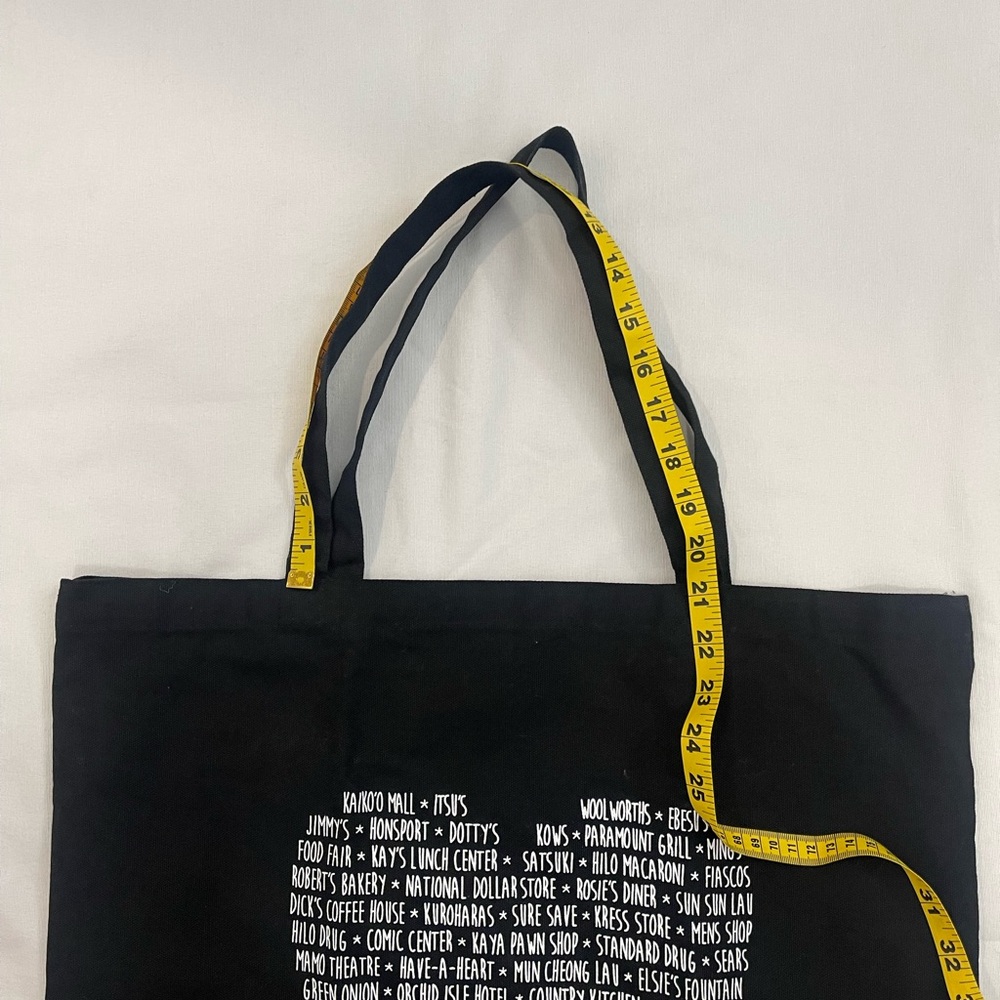 Debco Marumaru Hawaii Black Tote Bag - Picture 11 of 11